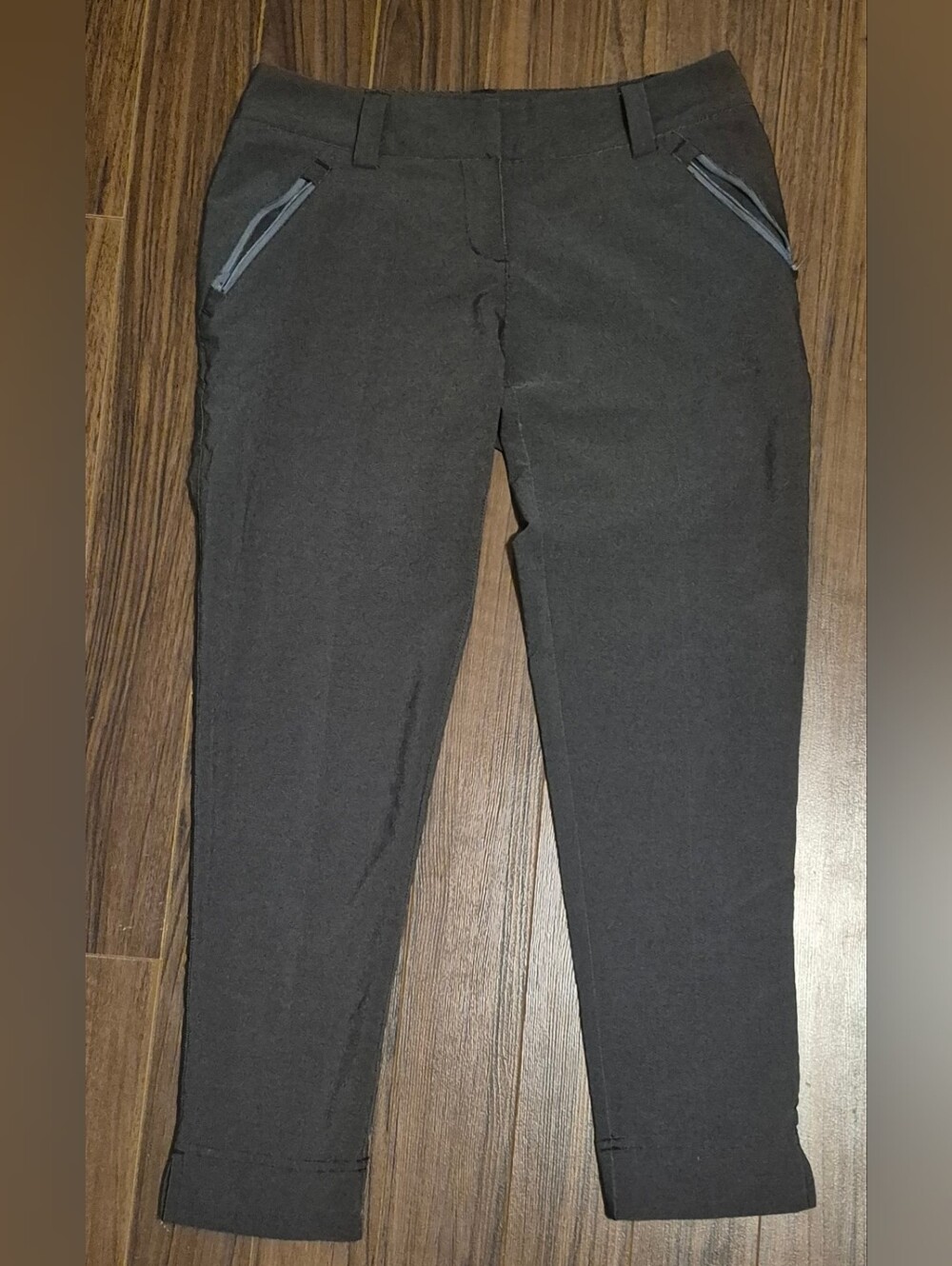 Adidas Golf Contrast Cropped Pocket Pants Black Size 2